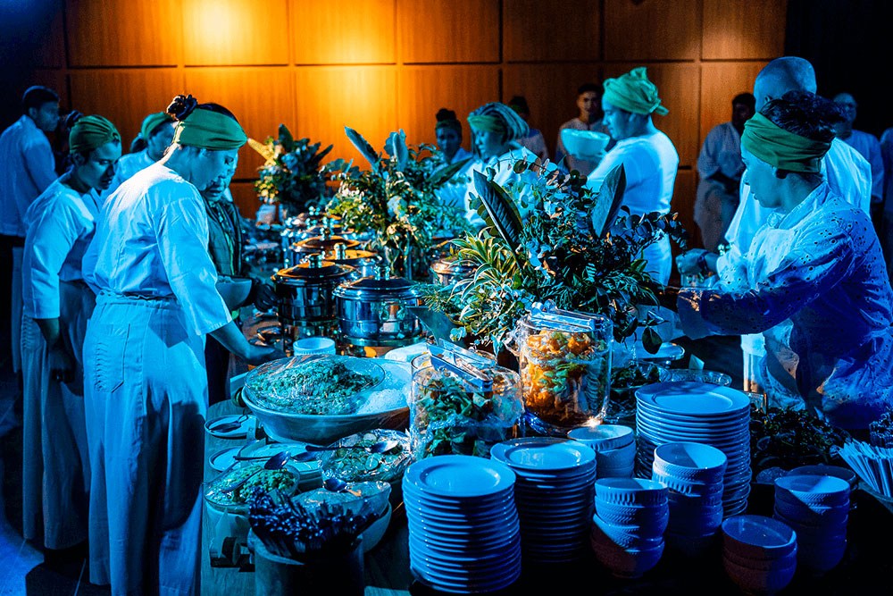 Segundo Congresso Nacional BAPS em 2023 - Buffet